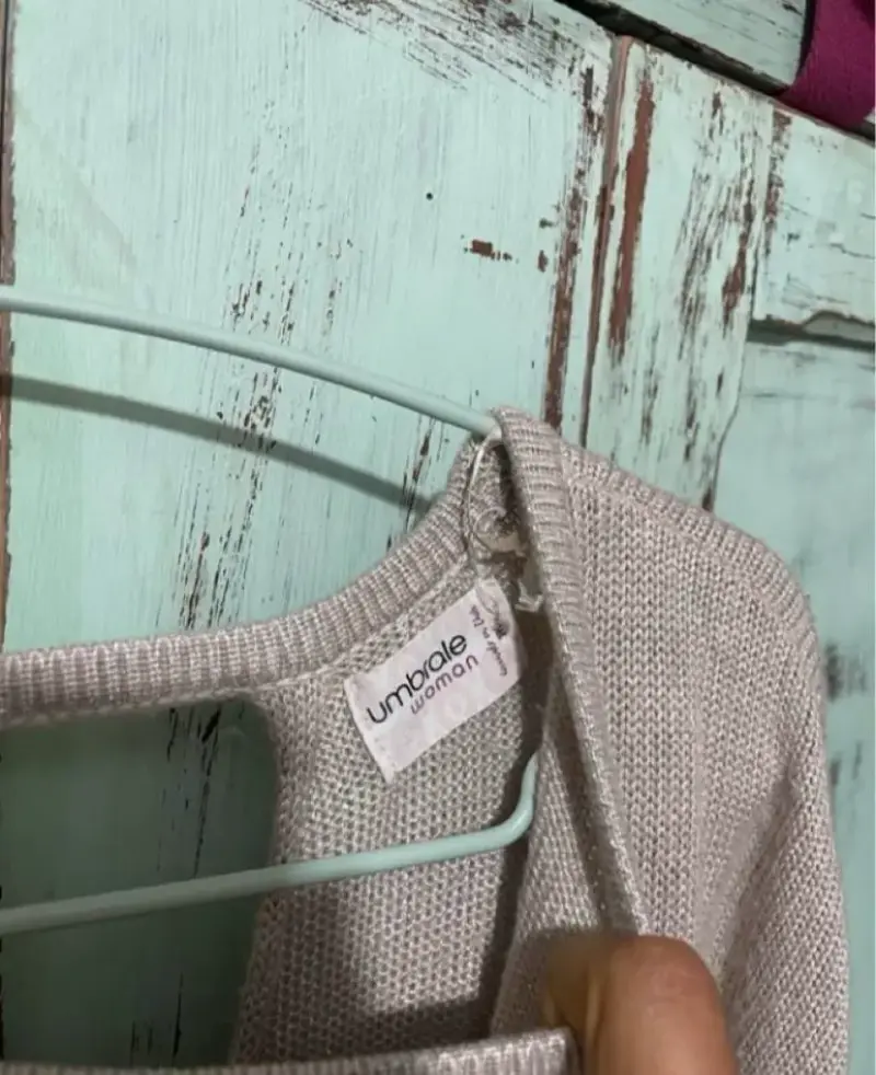 Sweater Beige Mujer Umbrale talla M - 3
