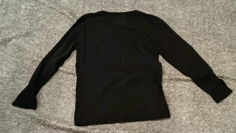 Polera manga larga negra Nautica para niño - 3
