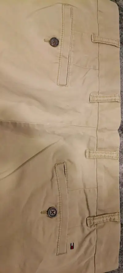 Pantalones beige Tommy Hilfiger para hombre - miniatura 3