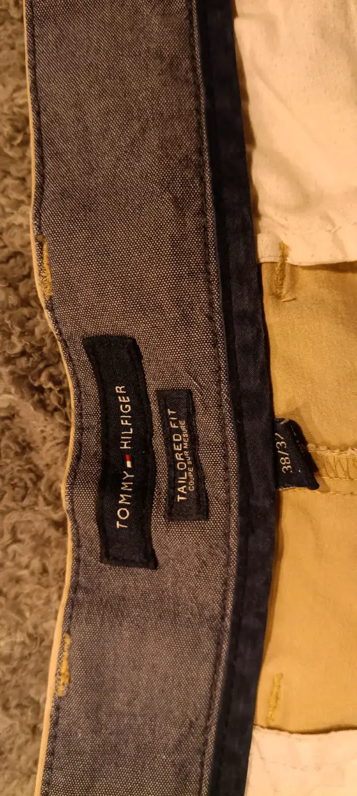 Pantalones beige Tommy Hilfiger para hombre - 4