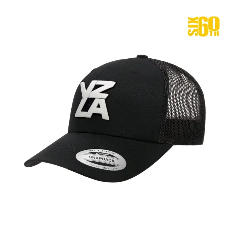 Gorra Trucker VZLA Negro Azabache - 2