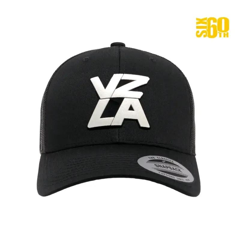 Gorra Trucker VZLA Negro Azabache - 3