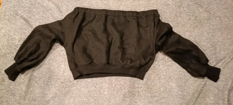 Polerón negro Fashion Nova talla XL - 2