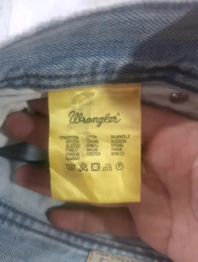 Shorts de mezclilla Wrangler Crank para hombre - 5