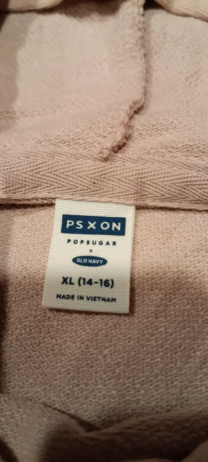 Polerón con capucha palo rosa Old Navy talla XL - 3