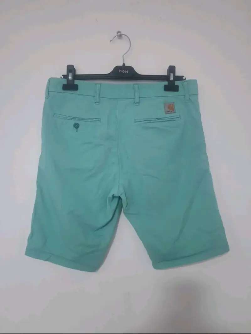 Bermudas Carhartt verde menta para hombre - 1
