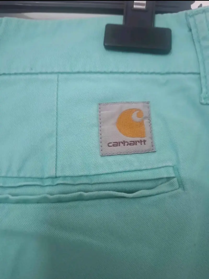 Bermudas Carhartt verde menta para hombre - 3