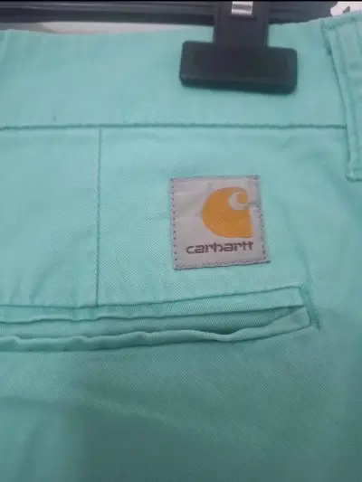 Bermudas Carhartt verde menta para hombre - miniatura 3