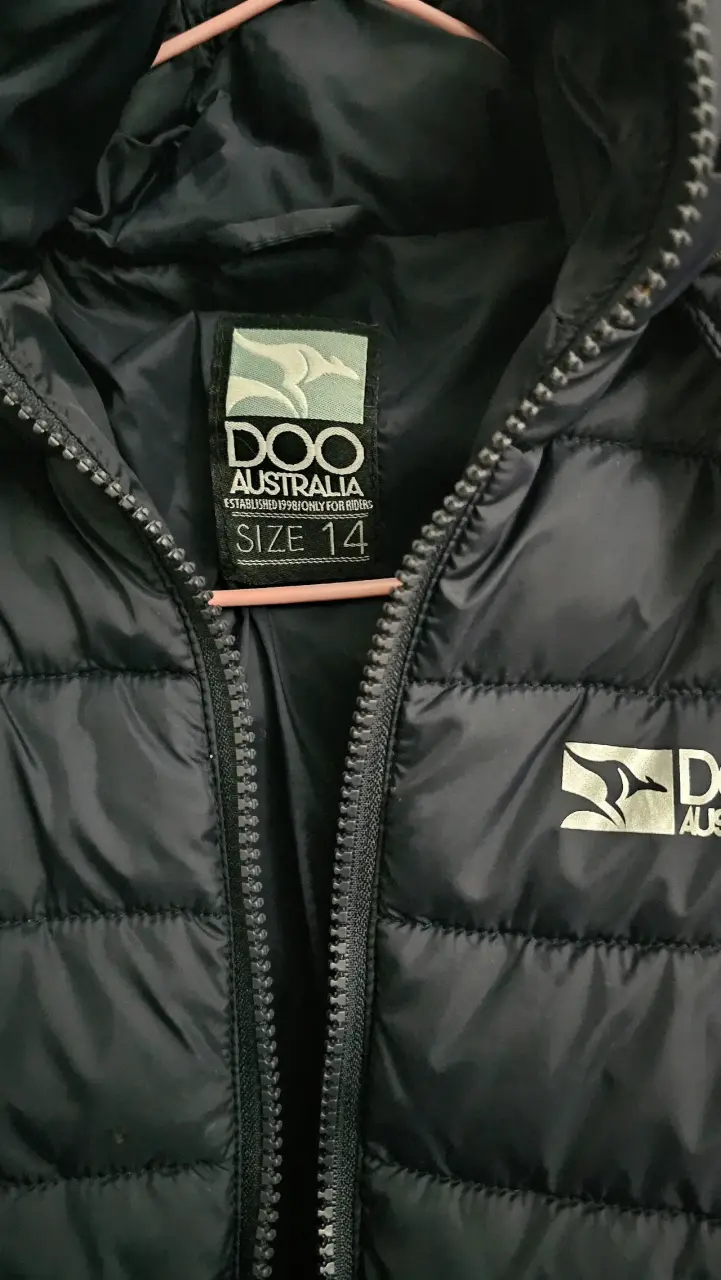 Chaqueta  acolchada azul Doo Australia talla 14 - 2