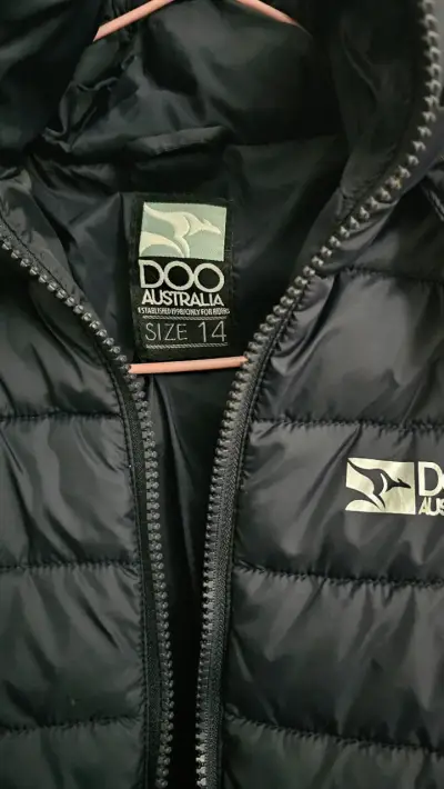 Chaqueta  acolchada azul Doo Australia talla 14 - miniatura 2