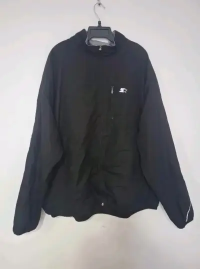Chaqueta cortaviento negra talla 2XL - miniatura 1