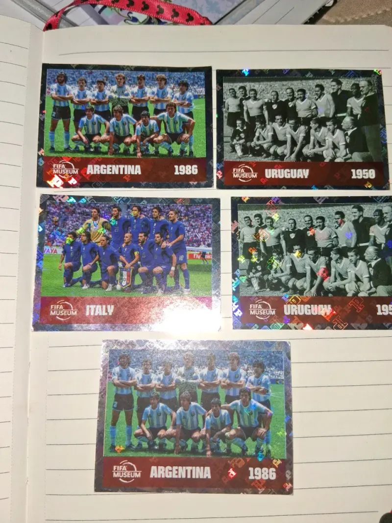 Colección de láminas de fútbol FIFA Museum - 2