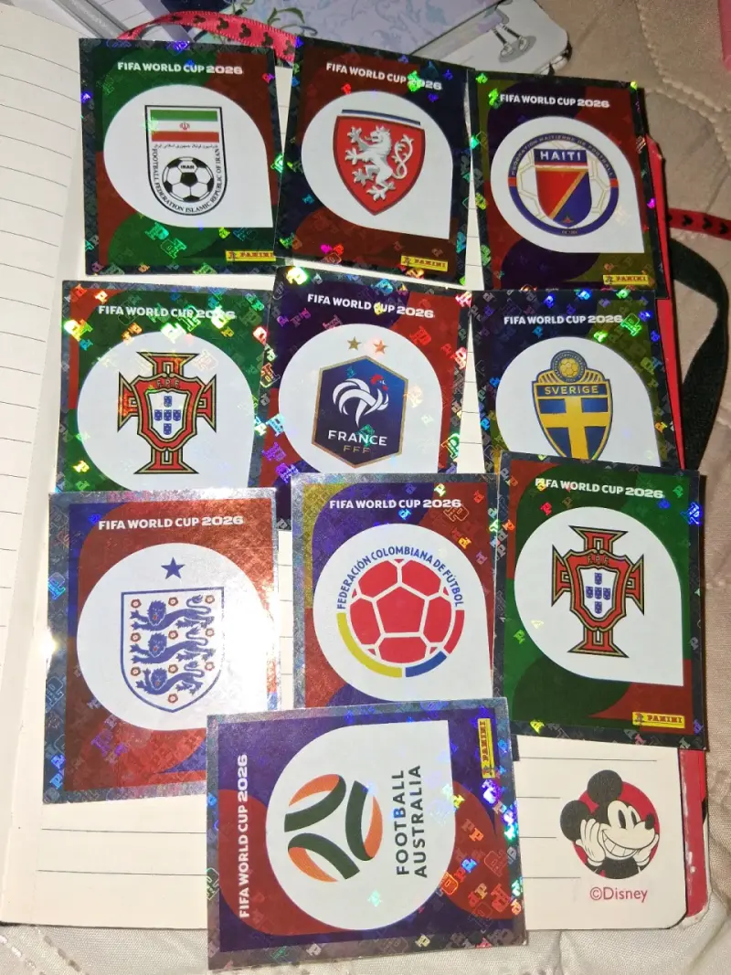 Láminas escudo mundial 2026 - 2
