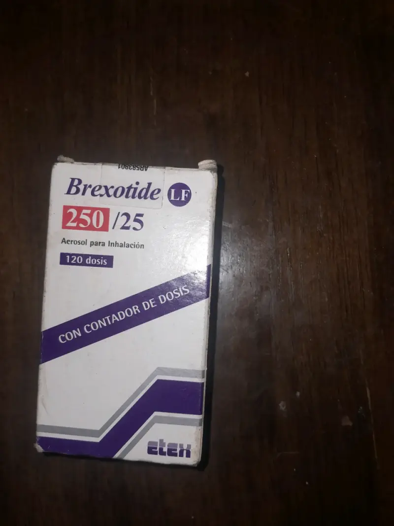 Aerosol para inhalación Brexotide 250/25 - 1
