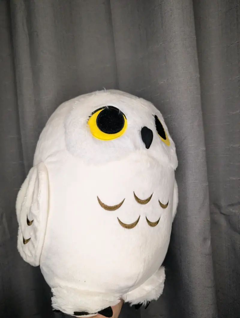 Peluche de búho blanco suave y grande - 2