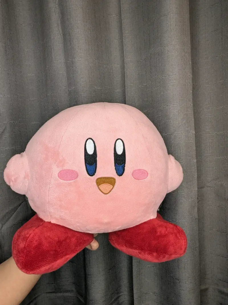 Peluche grande de Kirby rosado - 1
