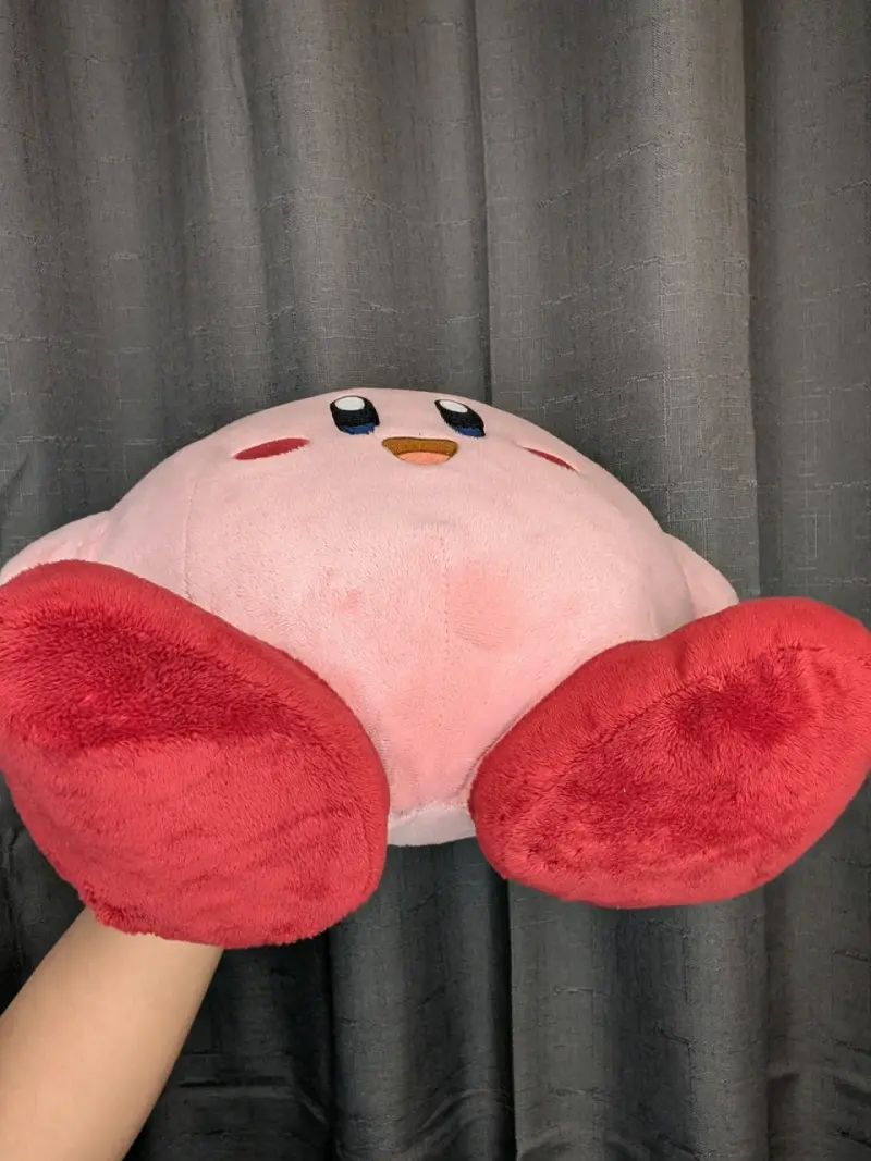 Peluche grande de Kirby rosado - 3