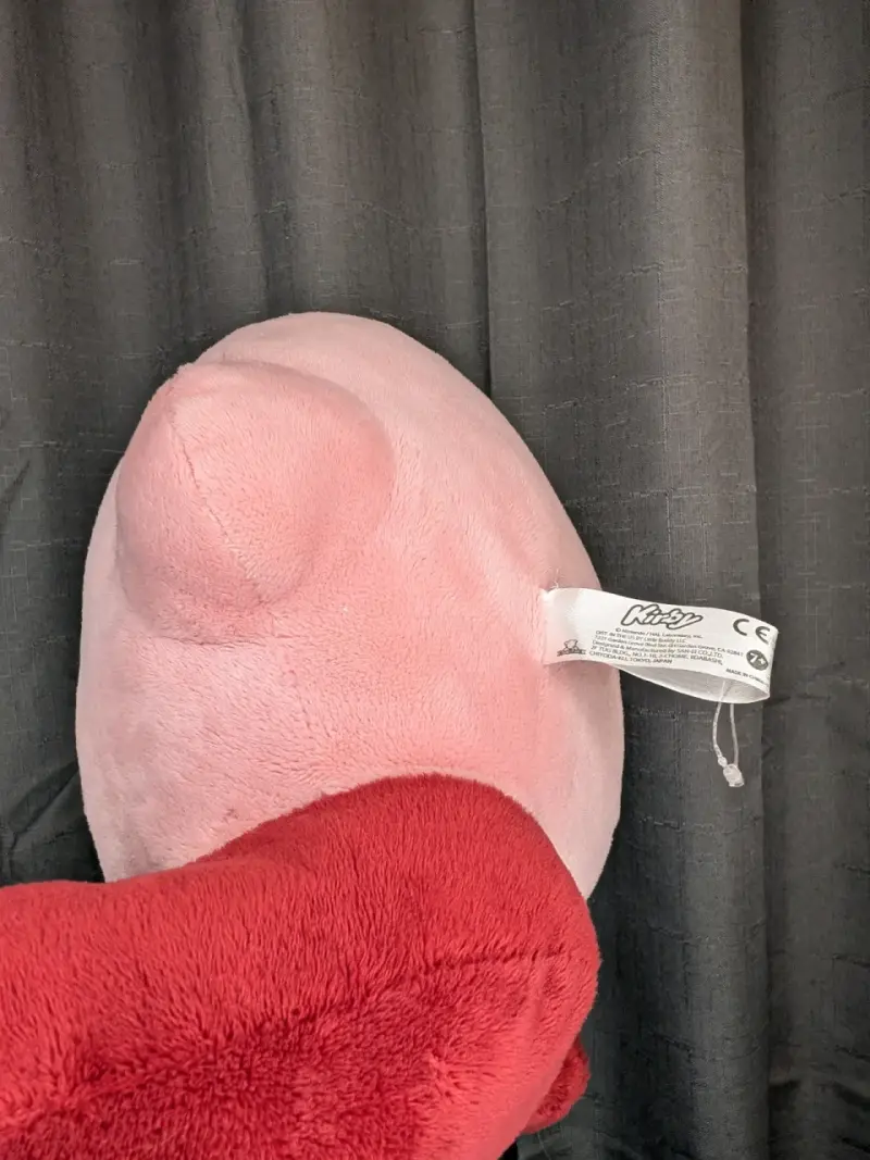 Peluche grande de Kirby rosado - 4