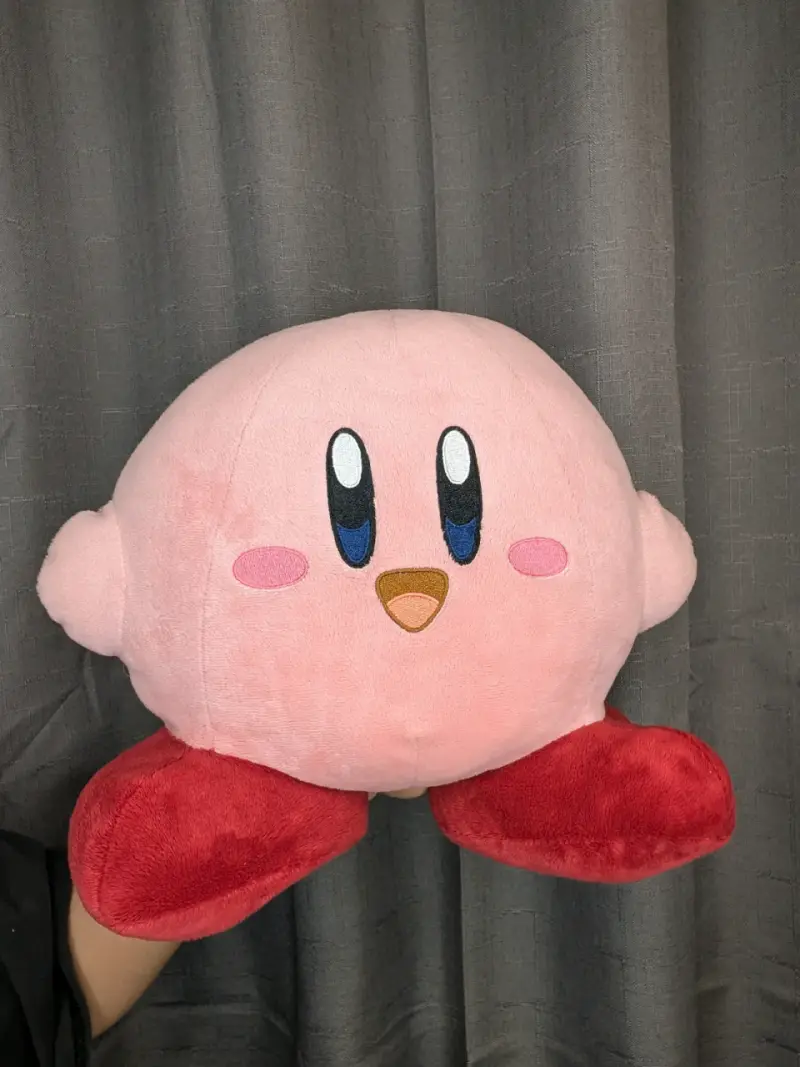 Peluche grande de Kirby rosado - 6
