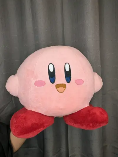 Peluche grande de Kirby rosado - miniatura 6