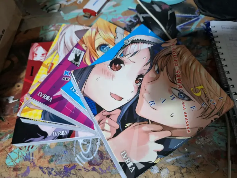 mangas Kaguya-sama Love is War, tomos 1-2-3-4-5 - 1