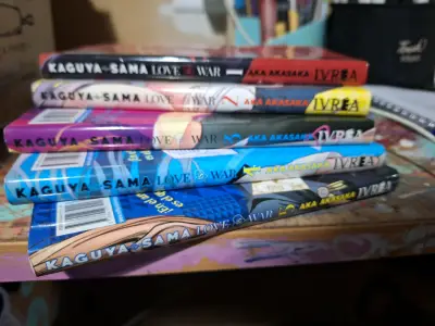 mangas Kaguya-sama Love is War, tomos 1-2-3-4-5 - miniatura 2