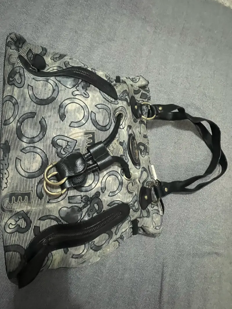 Bolso de mano Coach Poppy estampado - 3
