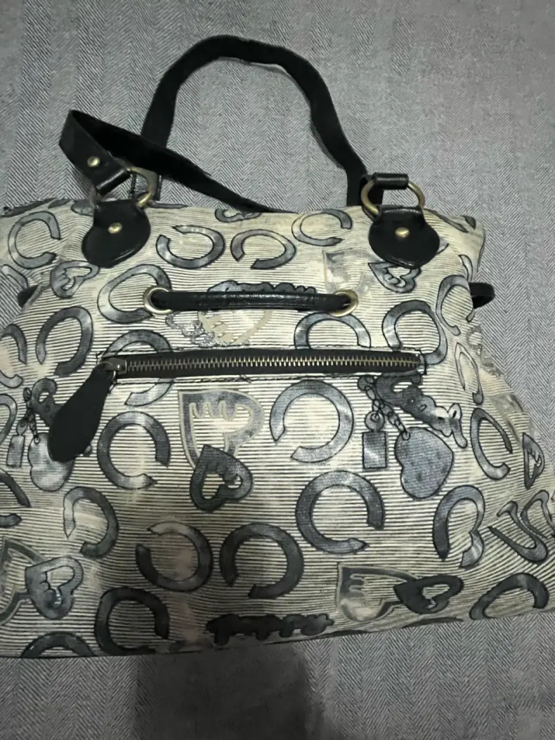 Bolso de mano Coach Poppy estampado - 4