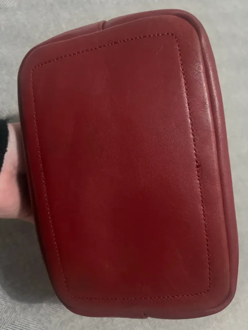 Bolso de cuero rojo marca Coach - 2
