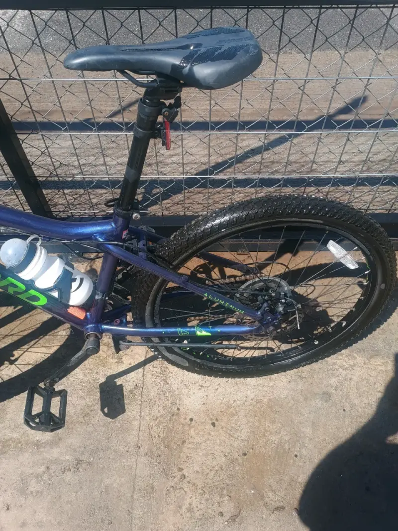 Bicicleta Oxford Drako MTB azul con suspensión - 6