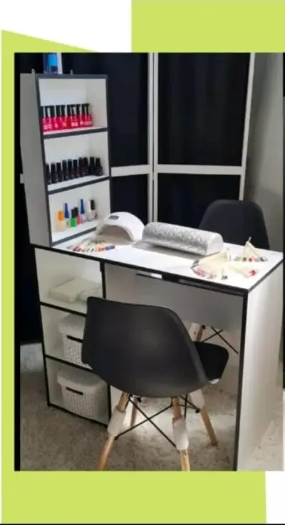Kit completo de muebleria Manicure y apoya pies - miniatura 1
