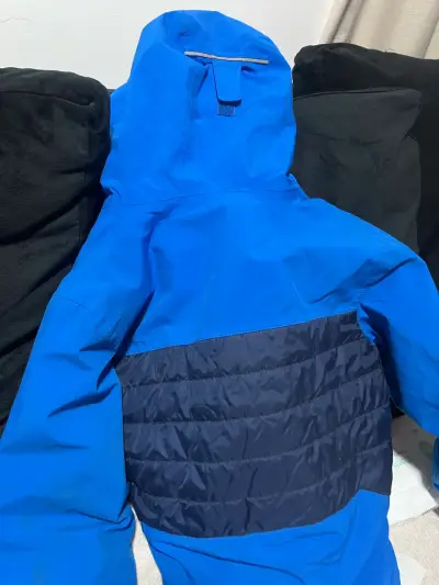 Chaqueta impermeable azul para niño Columbia - miniatura 2