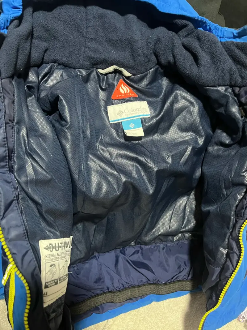 Chaqueta impermeable azul para niño Columbia - 3