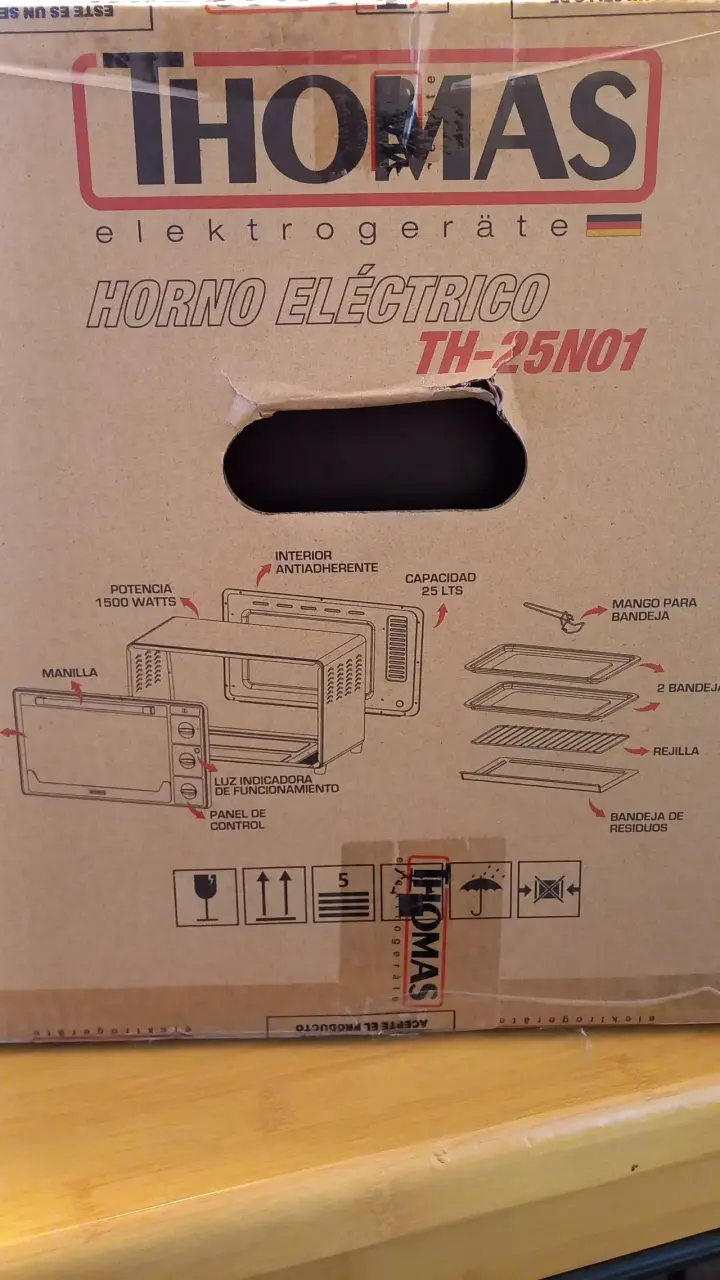 Horno eléctrico THOMAS TH-25N01  nuevo - 4