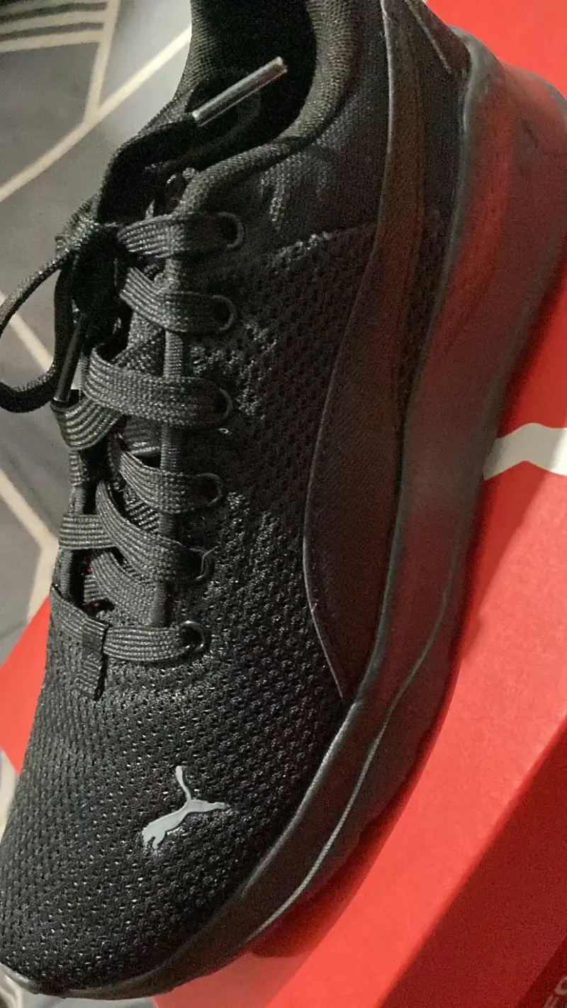 Zapatillas deportivas negras Puma mujer - 1