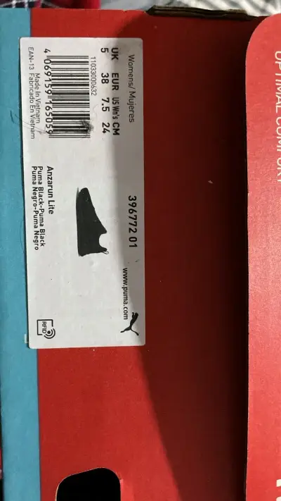 Zapatillas deportivas negras Puma mujer - miniatura 3