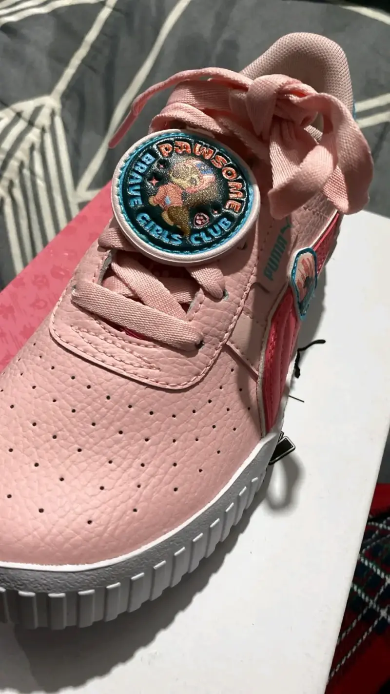 Zapatillas rosas para niñas Puma Pawsome - 1