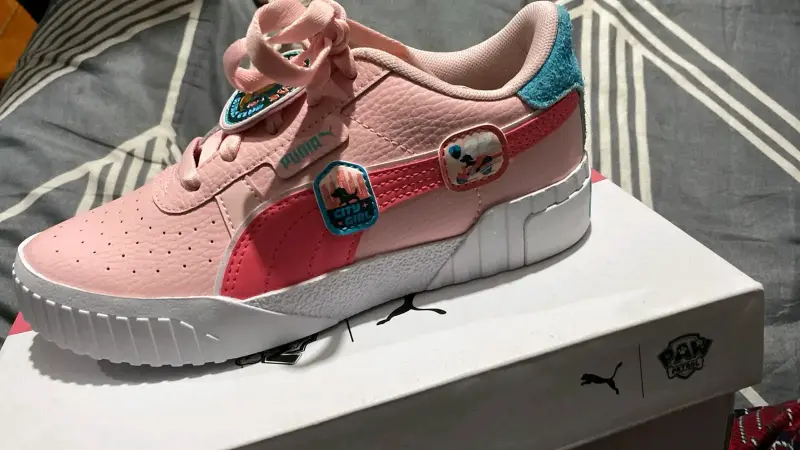 Zapatillas rosas para niñas Puma Pawsome - 2