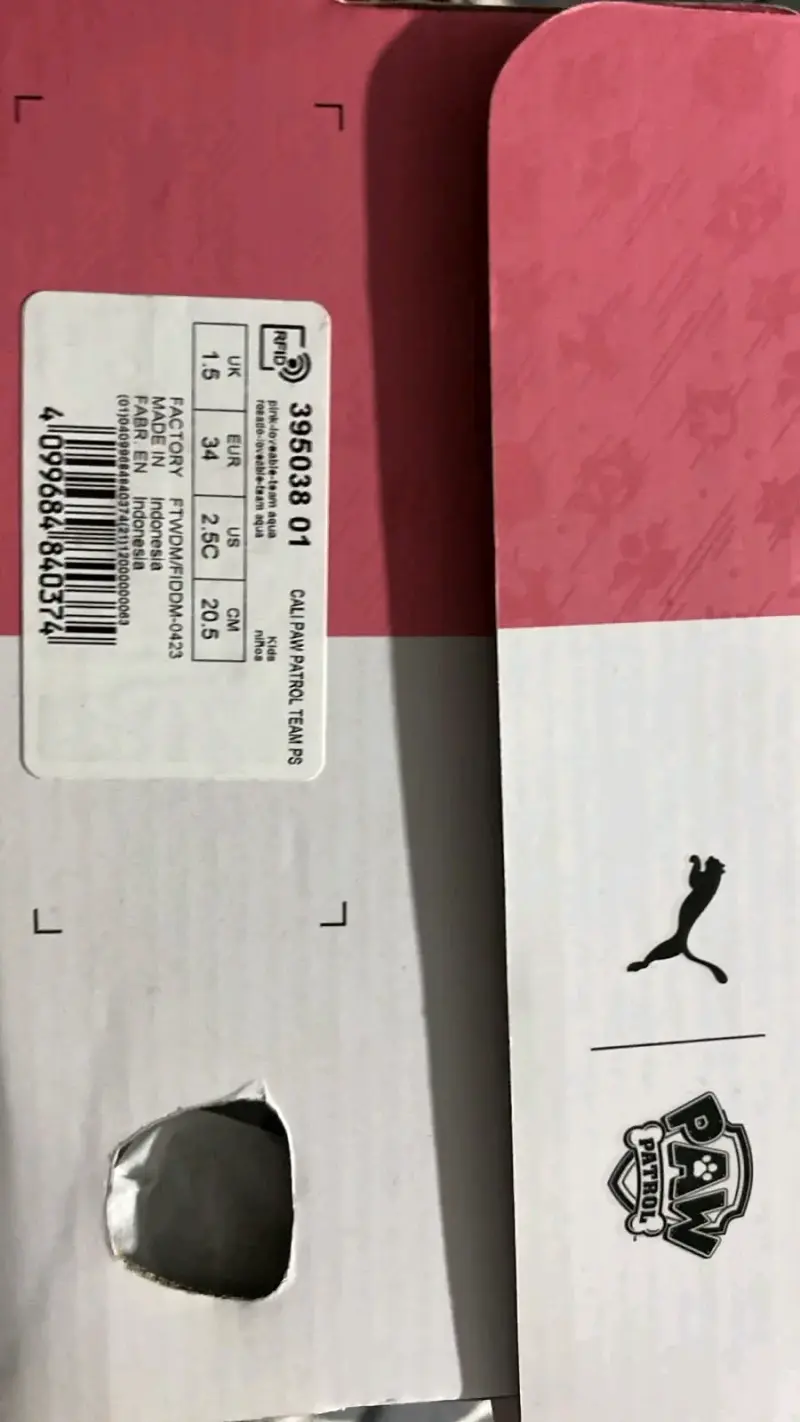 Zapatillas rosas para niñas Puma Pawsome - 3