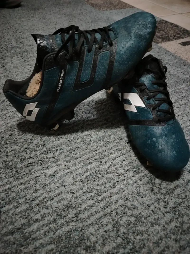 Botines de fútbol Lotto Maestro azules - 1