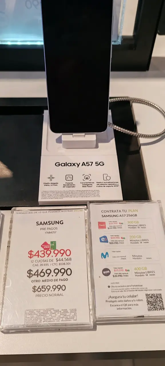 Samsung Galaxy A57 5G nuevo en caja - 3