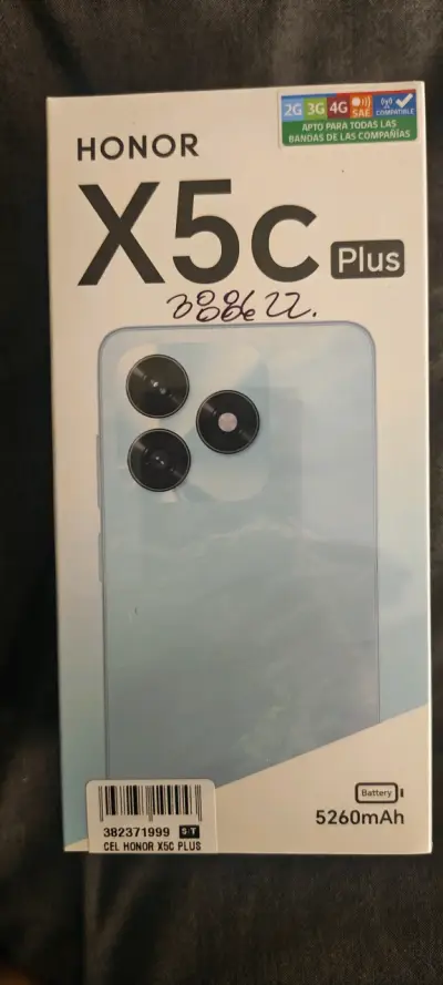 Smartphone Honor X5C Plus con batería 5260mAh - miniatura 1