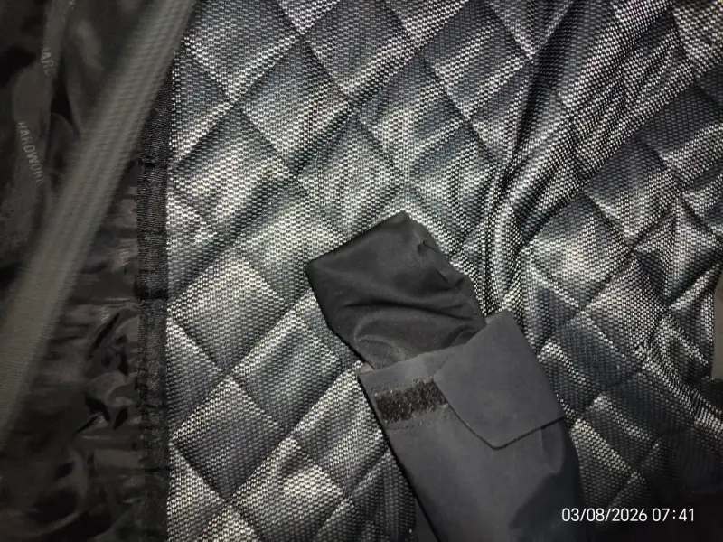 Chaqueta impermeable negra para hombre NW Aspen - 5