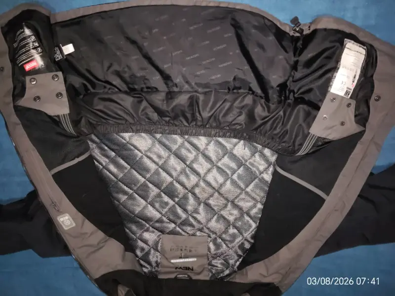 Chaqueta impermeable negra para hombre NW Aspen - 6