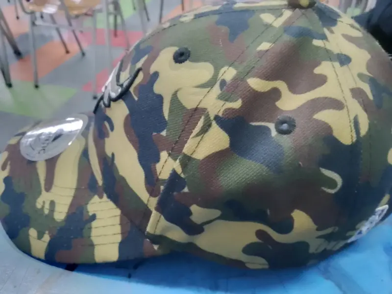 Gorra camuflada NBA Authentic Headwear - 2