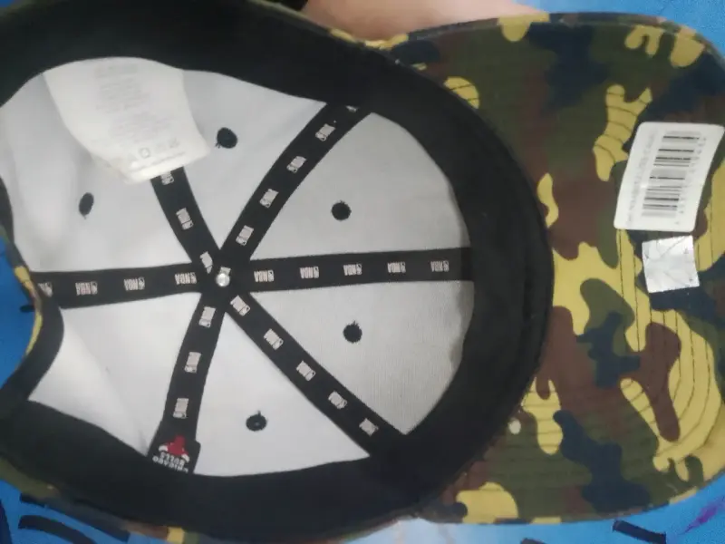 Gorra camuflada NBA Authentic Headwear - 5