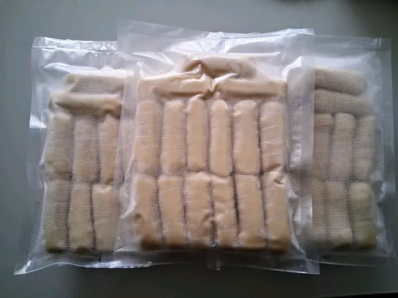 Paquete de 15 tequeños congelados