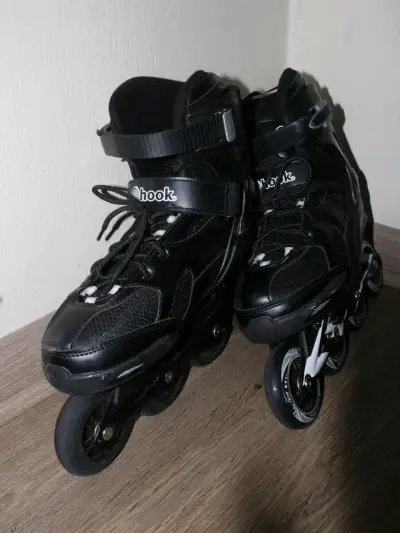 Patines en línea negros Hook 129B Pro - miniatura 1