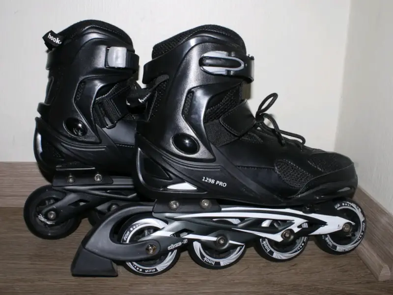 Patines en línea negros Hook 129B Pro - 2