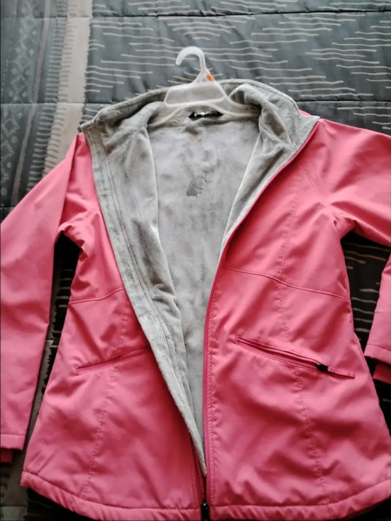 Chaqueta rosa The North Face para niñas - 2